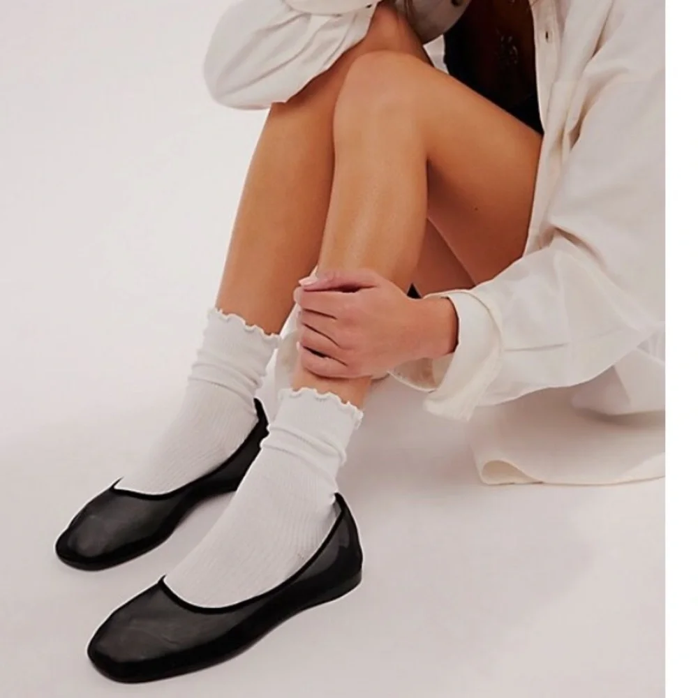 Jeffrey Campbell Mesh Muse Ballet Flat 👑 - Picture 2 of 6